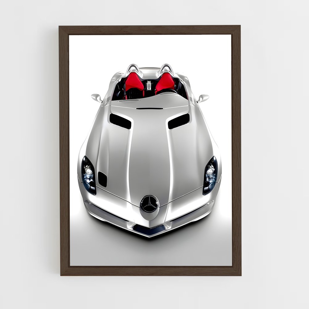 Poster Moss Silver Dream – affiche Mercedes (vue 5)